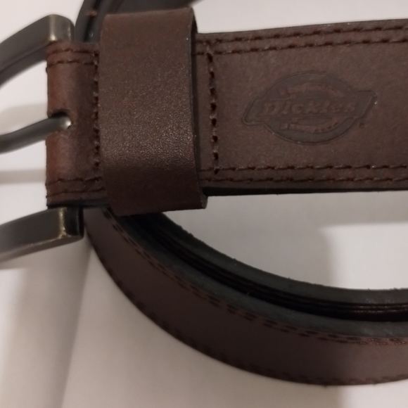 Big Men's Dickies Leather Belt - Picture 2 of 13